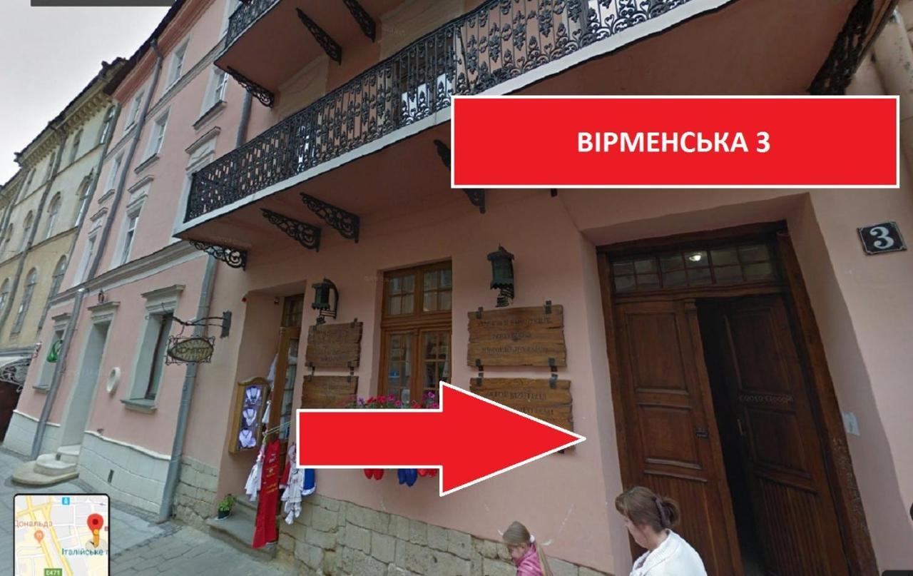Apartment On Virmenska 3, With 2 Separate Bedrooms Leópolis Exterior foto